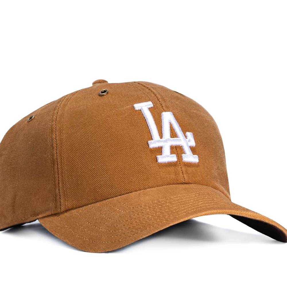 47 Brand x Carhartt LA Dodgers Cleanup Adjustable Hat - Brown